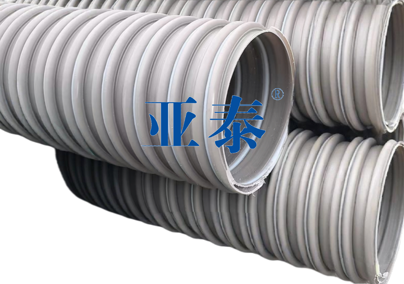 磷石膏改性聚乙烯HDPE-PG加筋高抗管